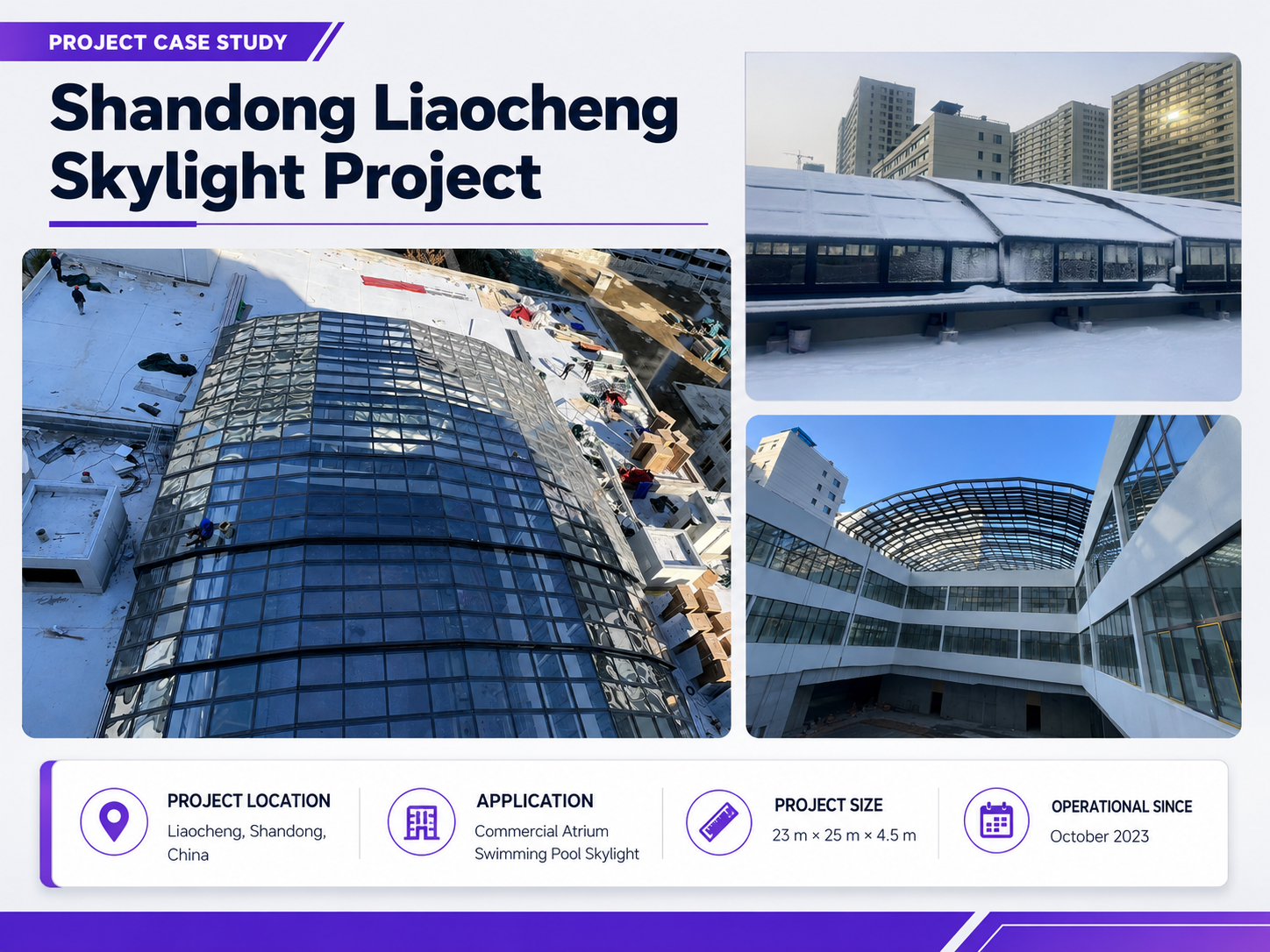 Shandong Liaocheng Skylight Project