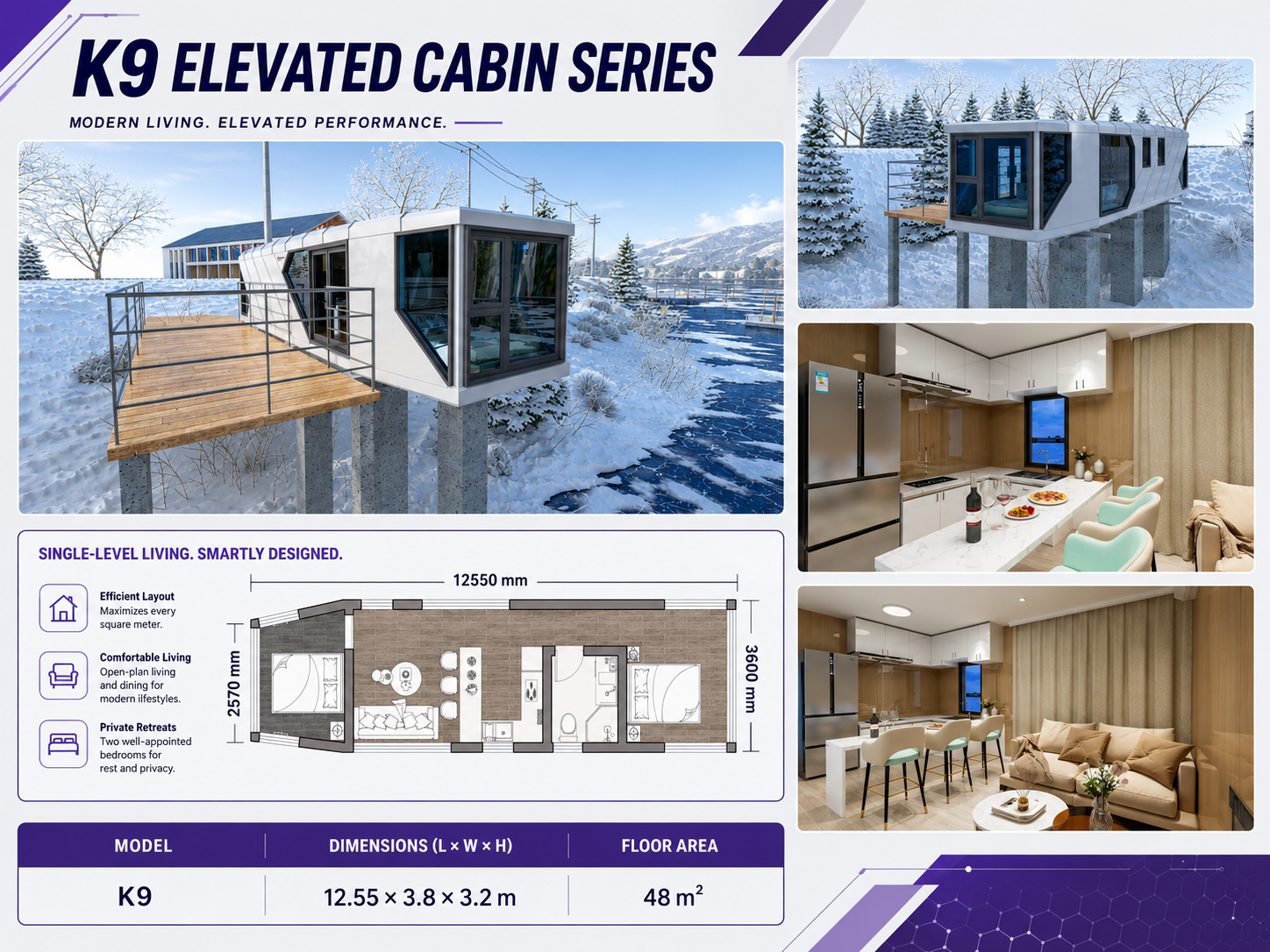 K9 Elevated Cabin Series